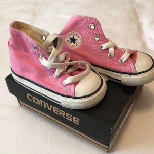 Girl toddler high top converse